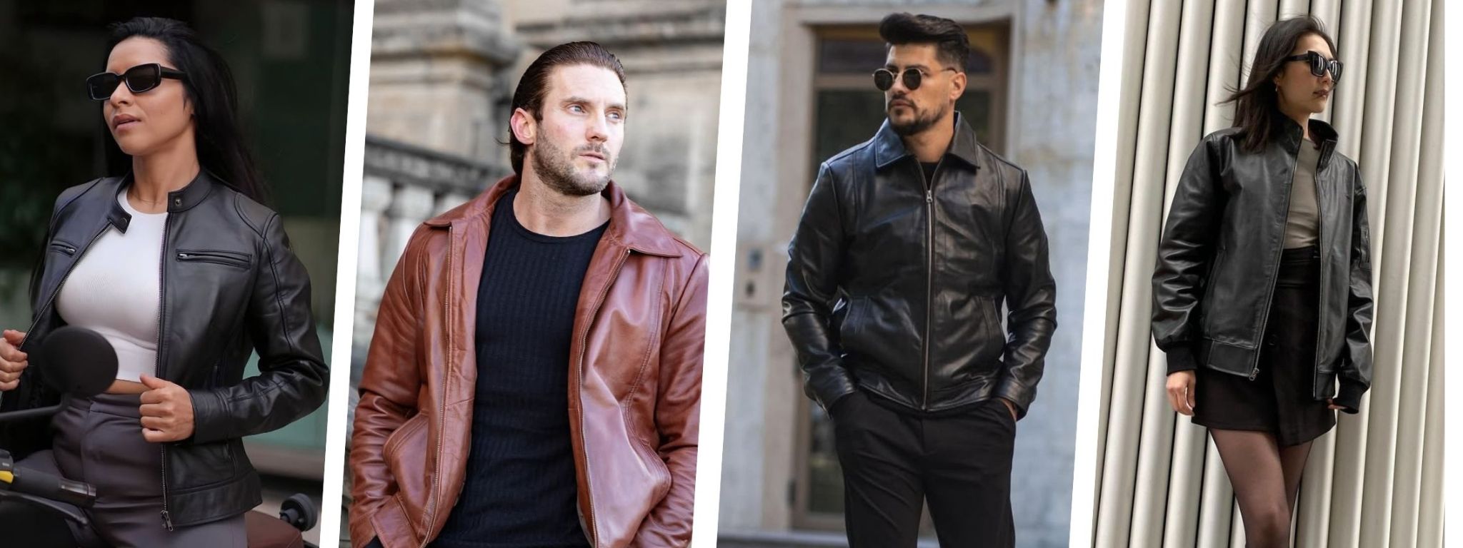 Veste en cuir coupe Regular, Relaxed, Oversized ou Slim ? Laquelle est faite pour vous ?