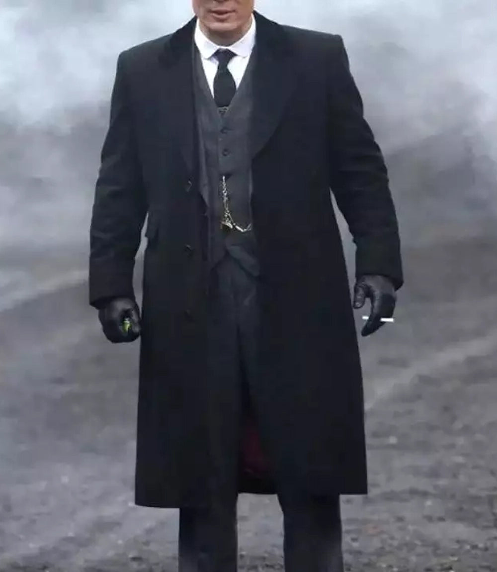 Shelby wool coat for men