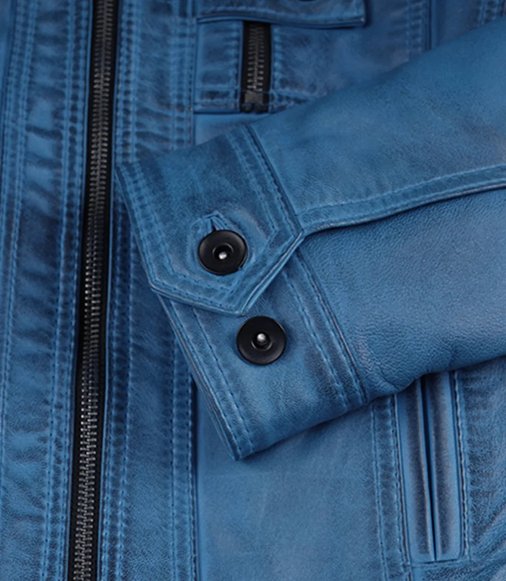 Tavares bleu vieilli pour femme