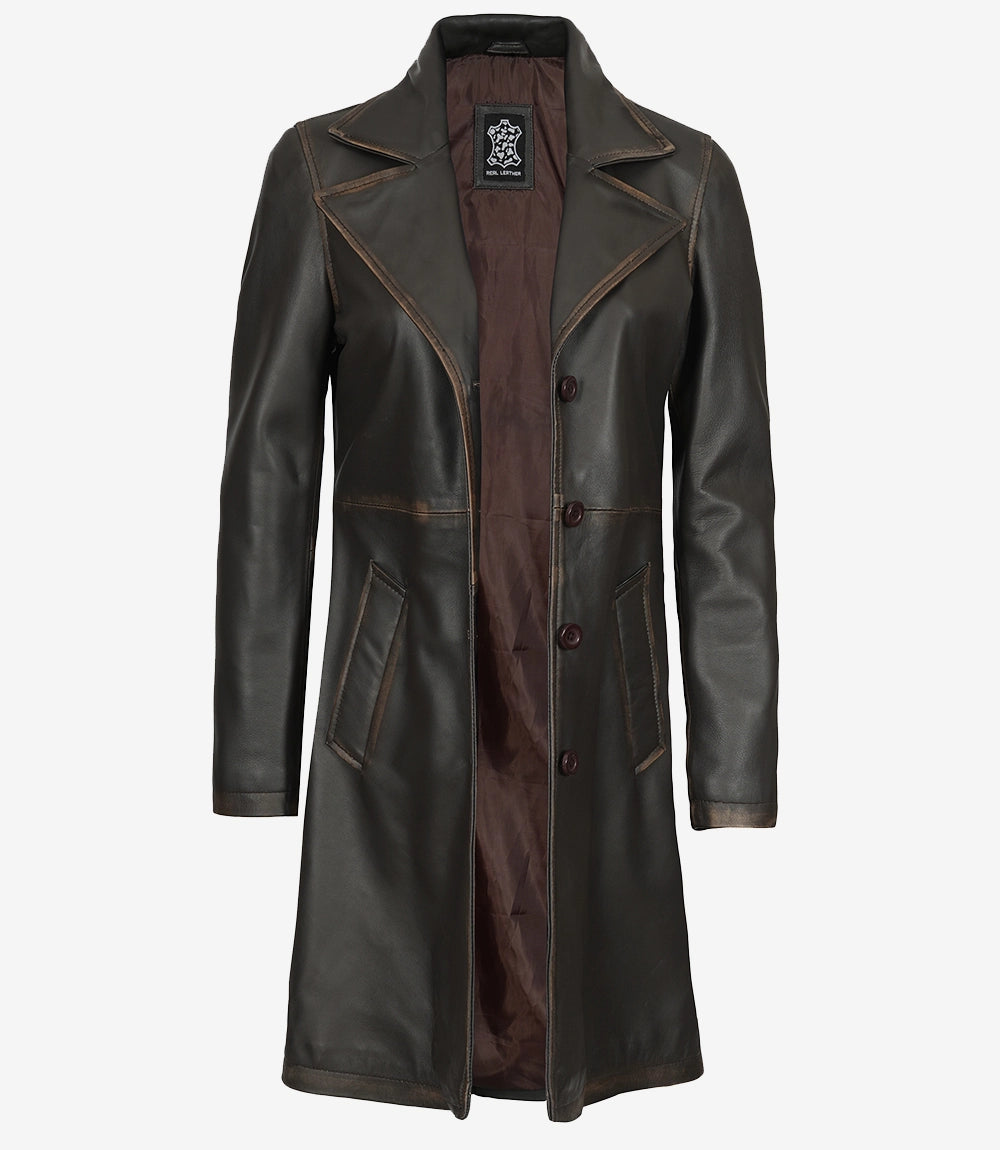 marron foncé pour femme Rub Off