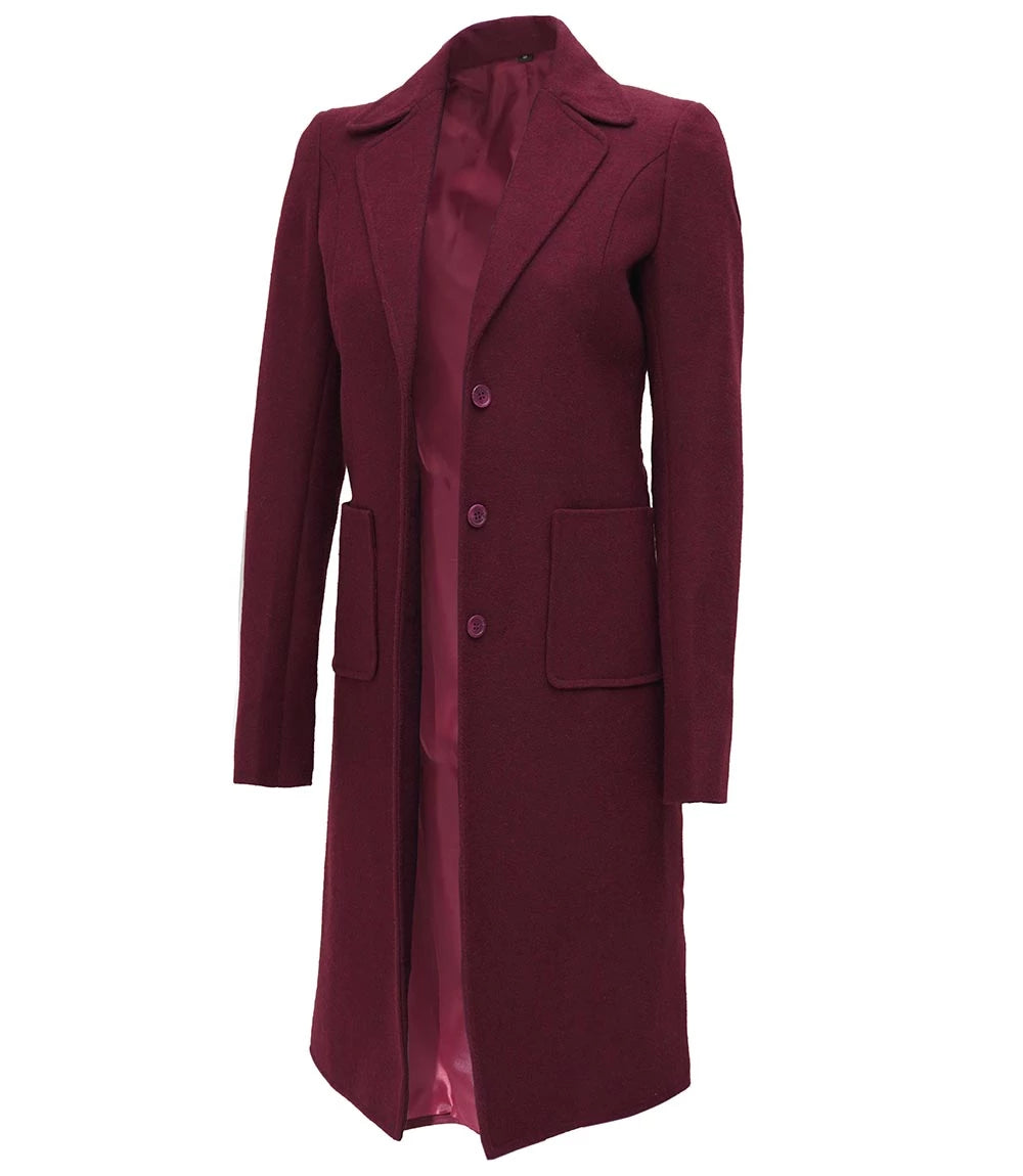 Femme Manteau En Laine